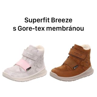 Celoroční zateplené Superfit Breeze s Gore-tex membránou jsou vhodné do tohoto počasí . Jsou mírně zateplené takže na teď...