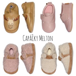 Capáčky Melton, vhodné na první krůčky. #emelliboticky #capacky #prvniboty